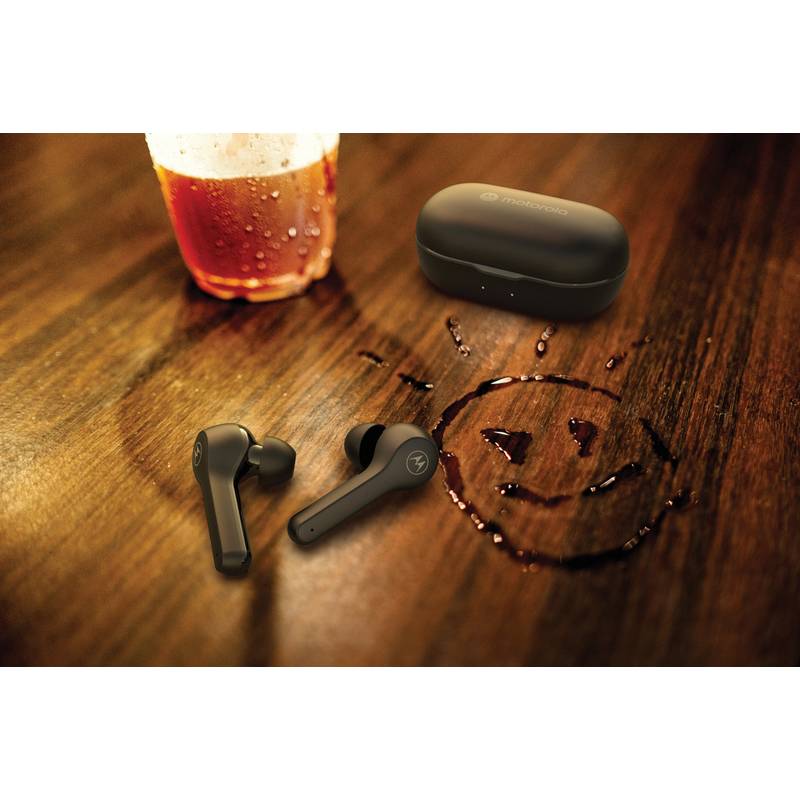 TWS slúchadlá Motorola MOTO 85 IPX5, čierna TWS slúchadlá Motorola MOTO 85 IPX5, čierna