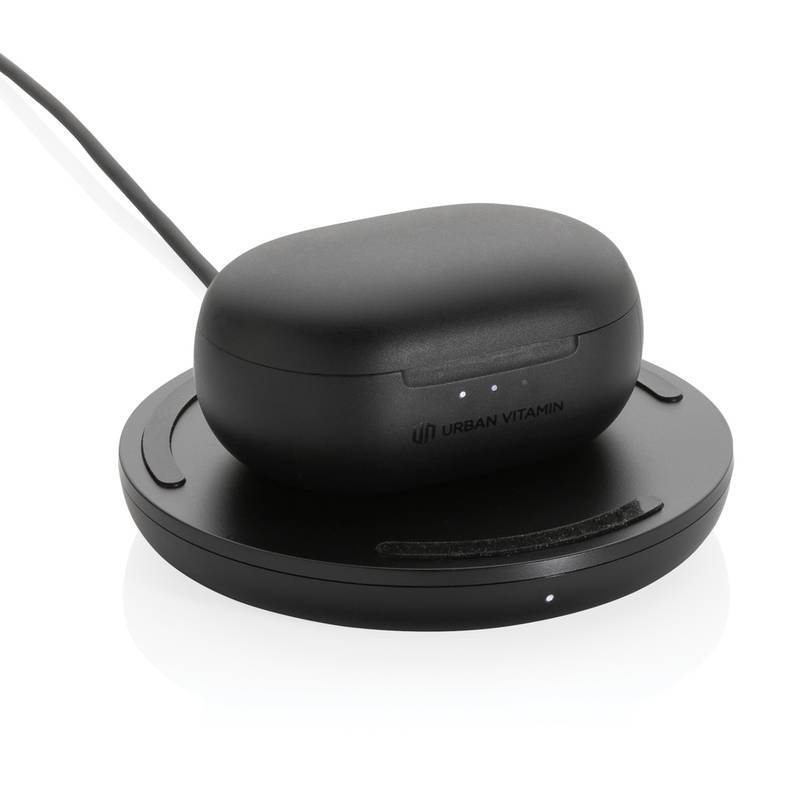 TWS slúchadlá Urban Vitamin Gilroy hybrid ANC & ENC, čierna TWS slúchadlá Urban Vitamin Gilroy hybrid ANC & ENC, čierna