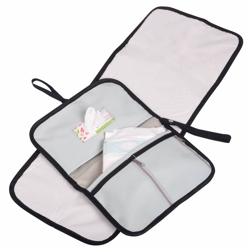 Taška na plenky "Baby first" , světlo šedá Taška na plenky "Baby first" , světlo šedá