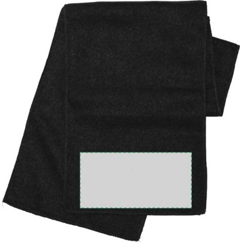 Fleecový šál, sivá /ALPINE/ Fleecový šál, sivá /ALPINE/