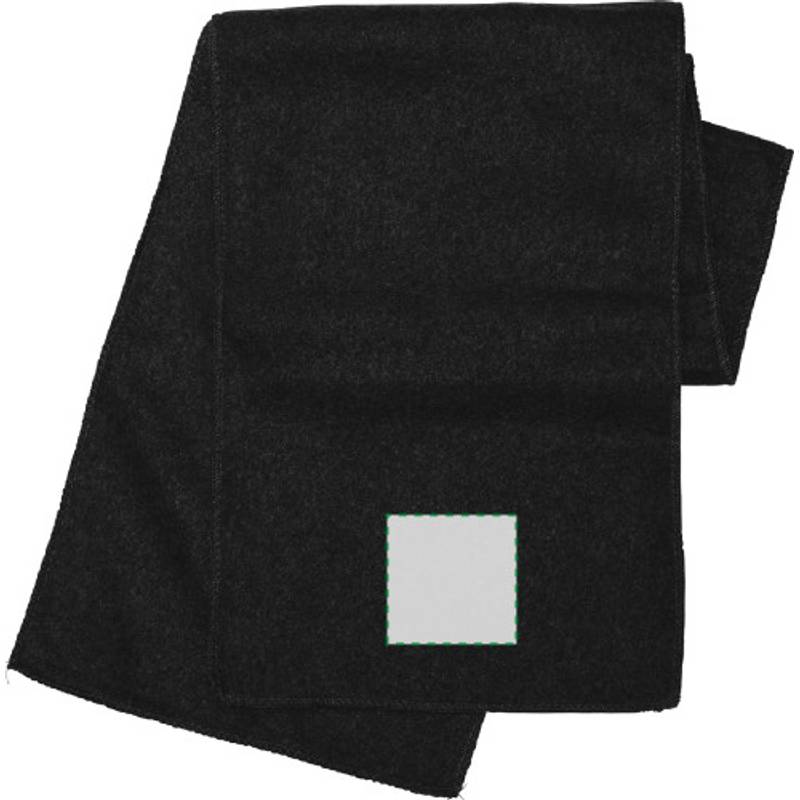 Fleecový šál, sivá /ALPINE/ Fleecový šál, sivá /ALPINE/