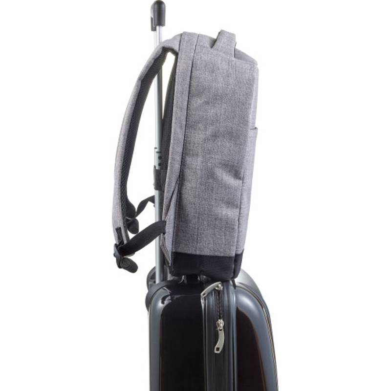 KEFUR cestovný batoh so vstupom pre USB, sivá KEFUR cestovný batoh so vstupom pre USB, sivá