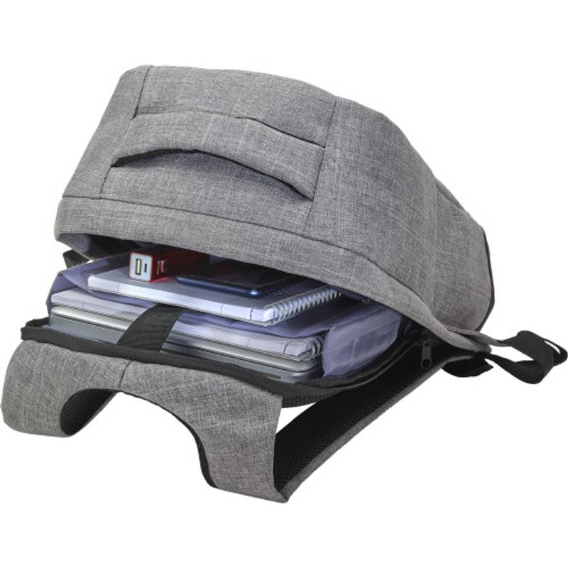 KEFUR cestovný batoh so vstupom pre USB, sivá KEFUR cestovný batoh so vstupom pre USB, sivá