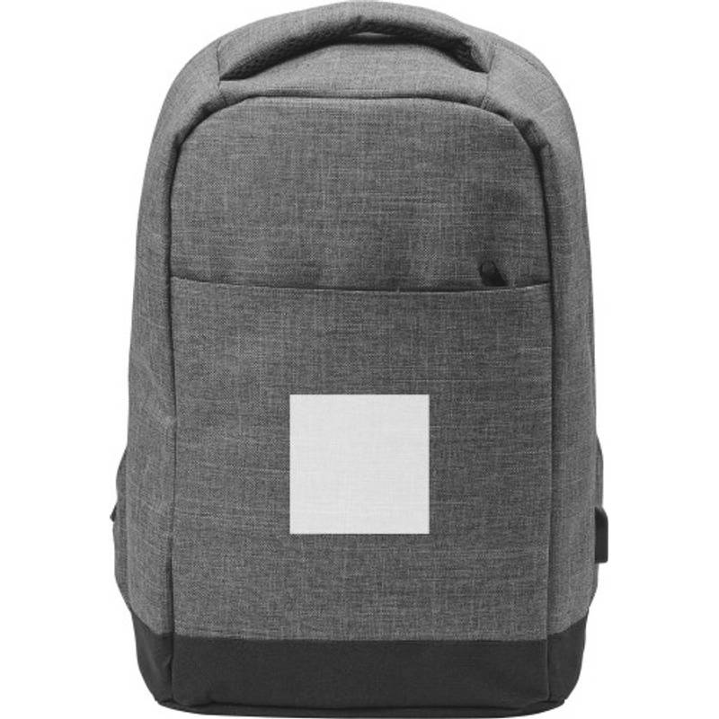 KEFUR cestovný batoh so vstupom pre USB, sivá KEFUR cestovný batoh so vstupom pre USB, sivá