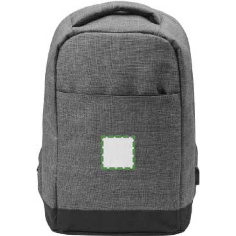 KEFUR cestovný batoh so vstupom pre USB, sivá KEFUR cestovný batoh so vstupom pre USB, sivá