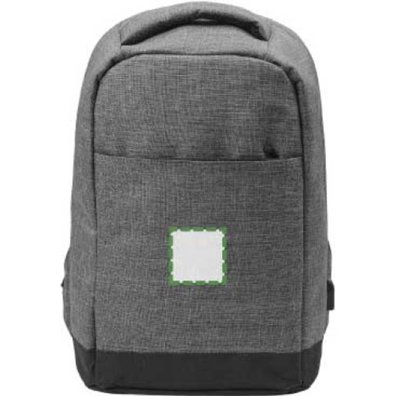 KEFUR cestovný batoh so vstupom pre USB, sivá KEFUR cestovný batoh so vstupom pre USB, sivá