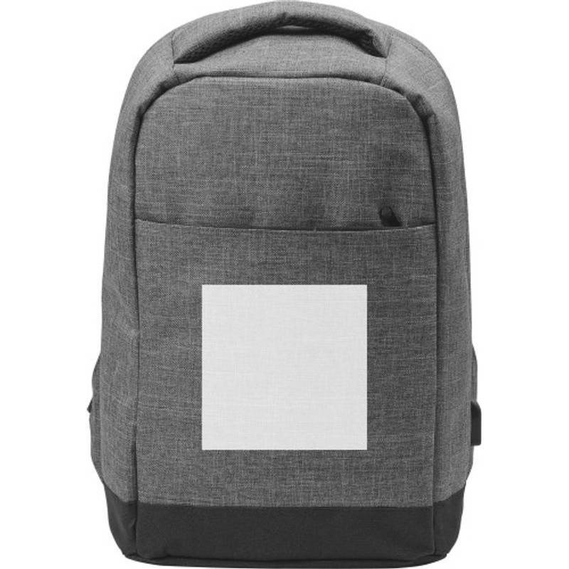 KEFUR cestovný batoh so vstupom pre USB, sivá KEFUR cestovný batoh so vstupom pre USB, sivá