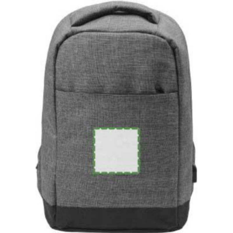 KEFUR cestovný batoh so vstupom pre USB, sivá KEFUR cestovný batoh so vstupom pre USB, sivá