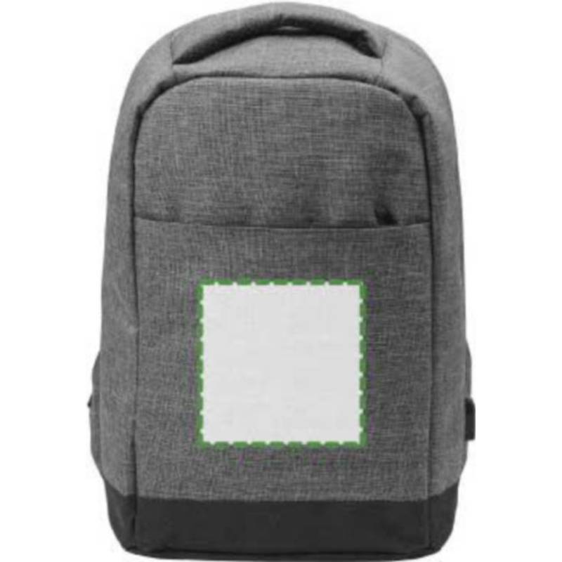 KEFUR cestovný batoh so vstupom pre USB, sivá KEFUR cestovný batoh so vstupom pre USB, sivá