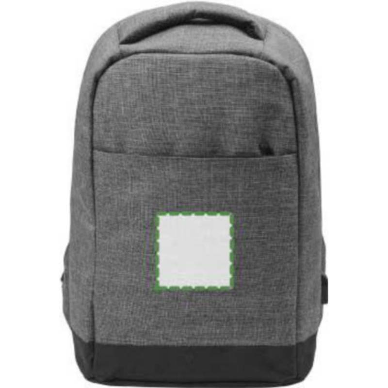 KEFUR cestovný batoh so vstupom pre USB, sivá KEFUR cestovný batoh so vstupom pre USB, sivá