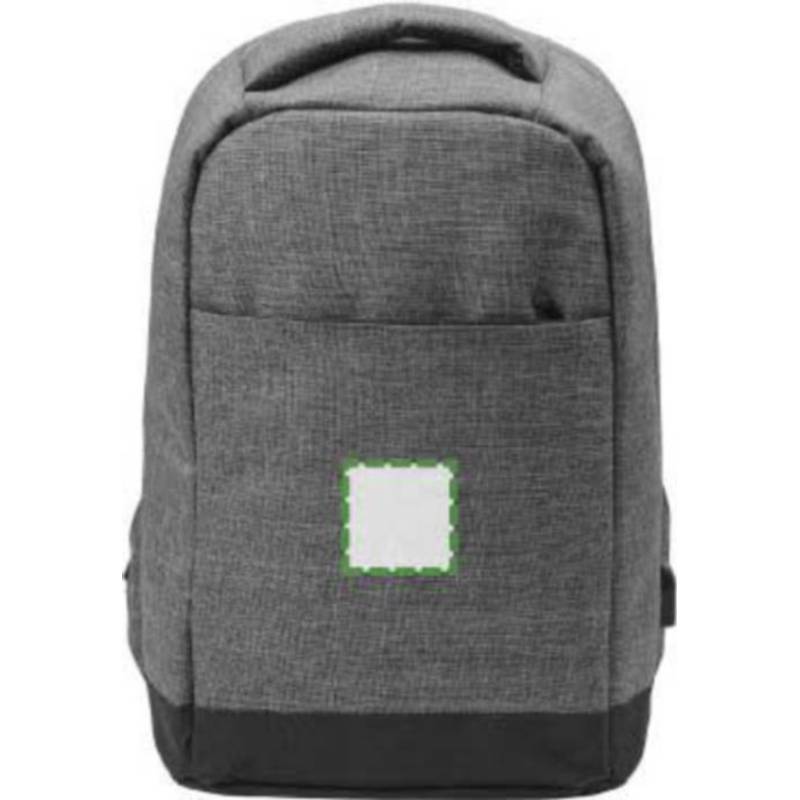 KEFUR cestovný batoh so vstupom pre USB, sivá KEFUR cestovný batoh so vstupom pre USB, sivá