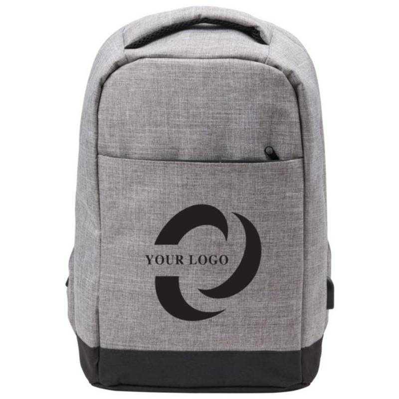 KEFUR cestovný batoh so vstupom pre USB, sivá KEFUR cestovný batoh so vstupom pre USB, sivá