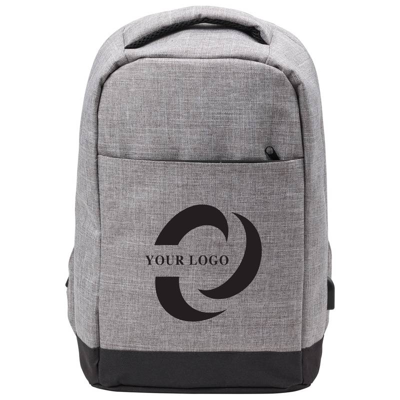 KEFUR cestovný batoh so vstupom pre USB, sivá KEFUR cestovný batoh so vstupom pre USB, sivá