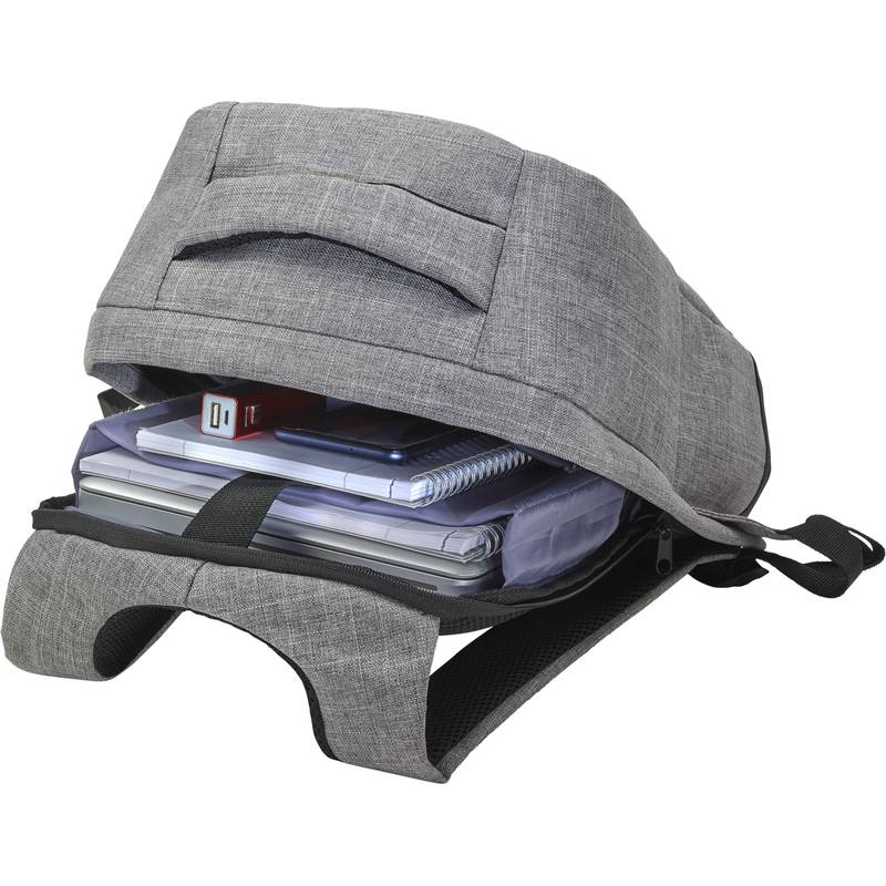 KEFUR cestovný batoh so vstupom pre USB, sivá KEFUR cestovný batoh so vstupom pre USB, sivá