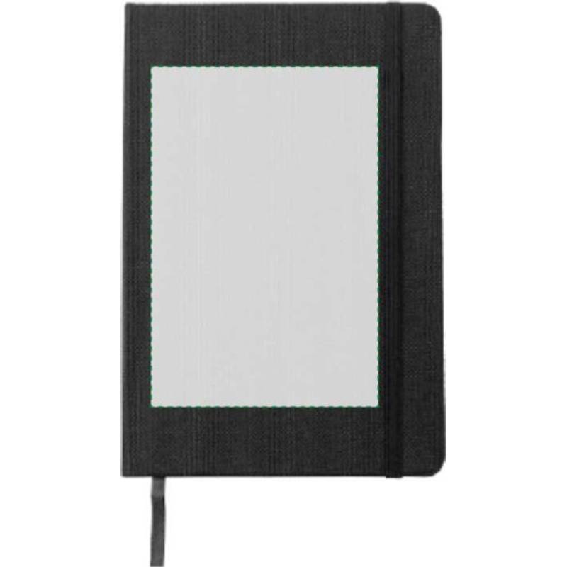 Poznámkový blok A5 z RPET, bílá Poznámkový blok A5 z RPET, bílá