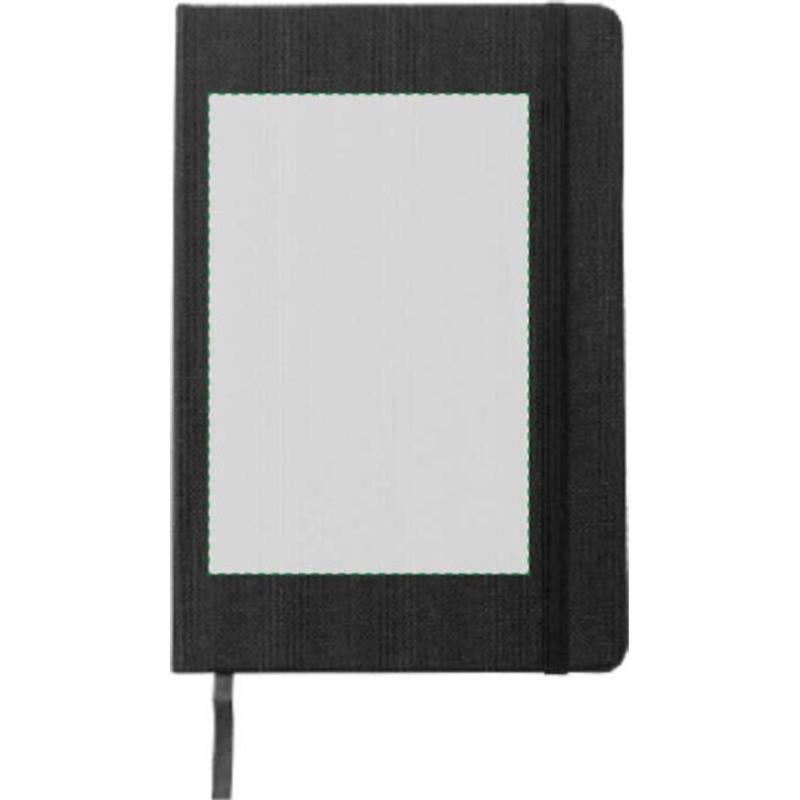 Poznámkový blok A5 z RPET, bílá Poznámkový blok A5 z RPET, bílá