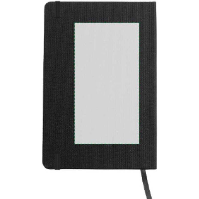 Poznámkový blok A5 z RPET, bílá Poznámkový blok A5 z RPET, bílá