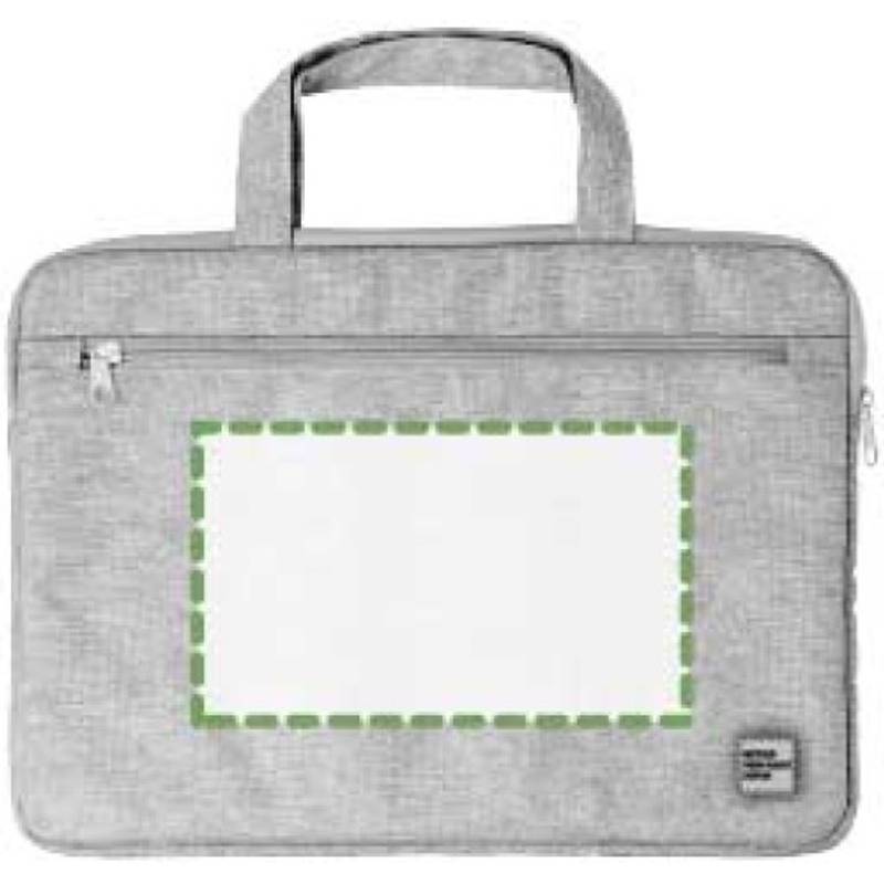 RPET taška na laptop, šedá RPET taška na laptop, šedá