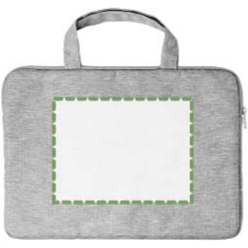 RPET taška na laptop, šedá RPET taška na laptop, šedá