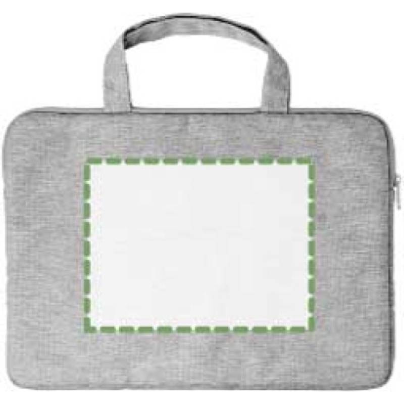 RPET taška na laptop, šedá RPET taška na laptop, šedá