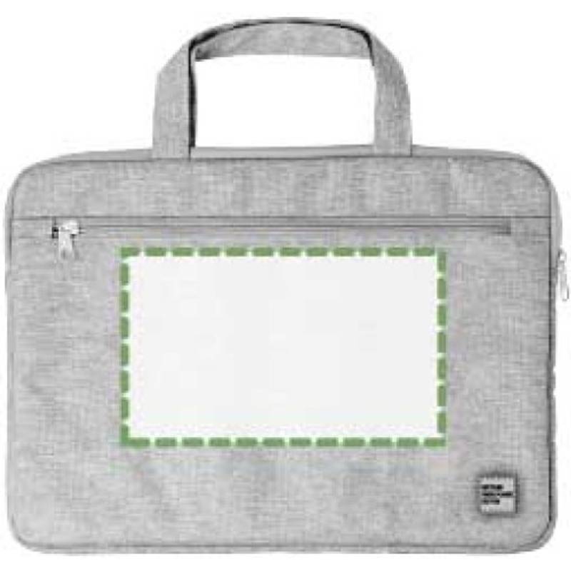 RPET taška na laptop, šedá RPET taška na laptop, šedá