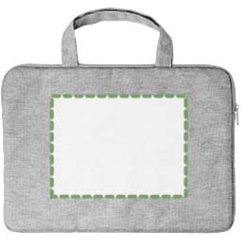 RPET taška na laptop, šedá RPET taška na laptop, šedá