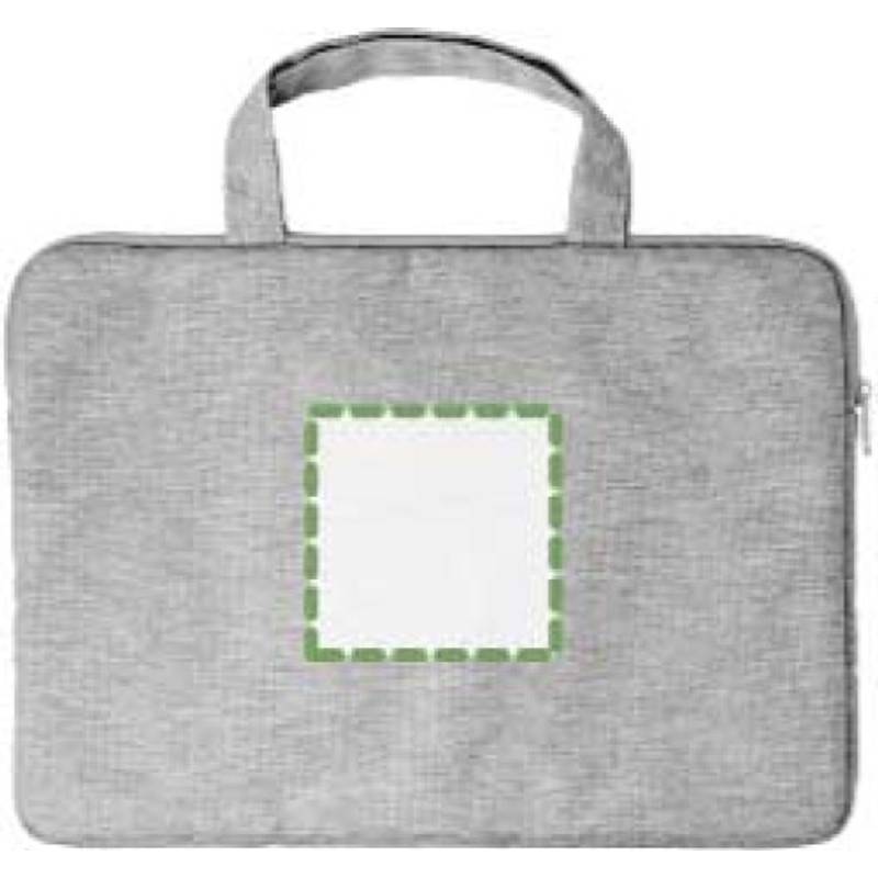 RPET taška na laptop, šedá RPET taška na laptop, šedá