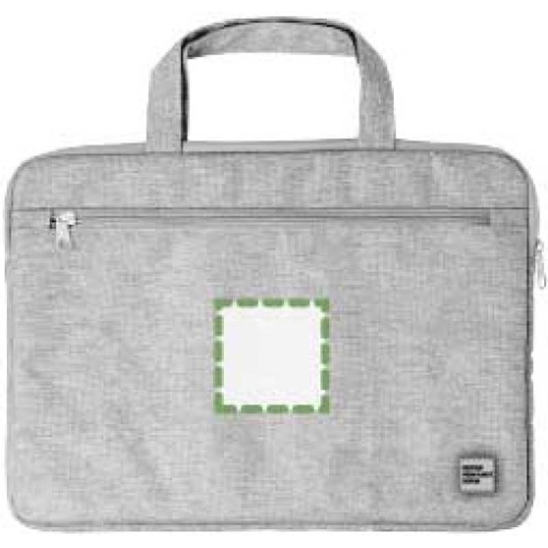 RPET taška na laptop, šedá RPET taška na laptop, šedá