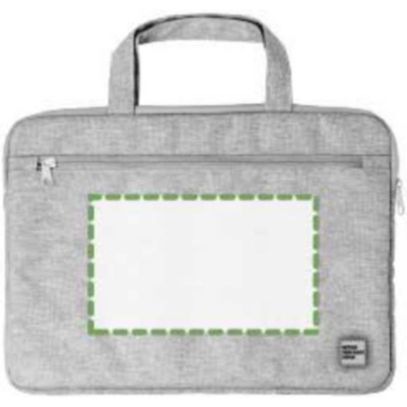 RPET taška na laptop, šedá RPET taška na laptop, šedá