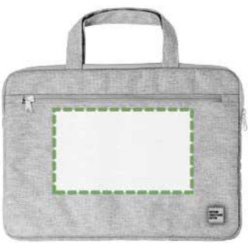 RPET taška na laptop, šedá RPET taška na laptop, šedá