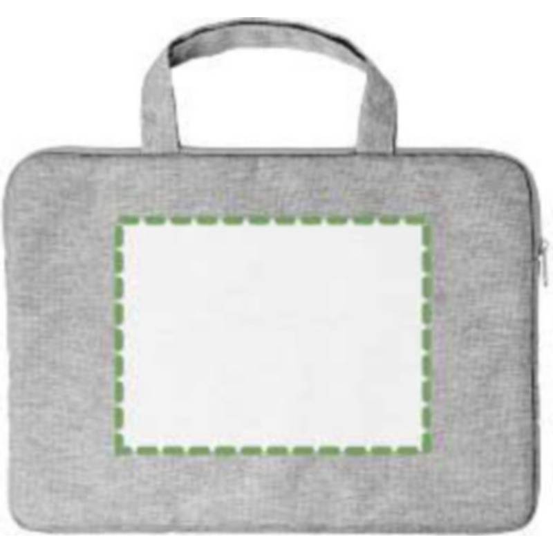 RPET taška na laptop, šedá RPET taška na laptop, šedá