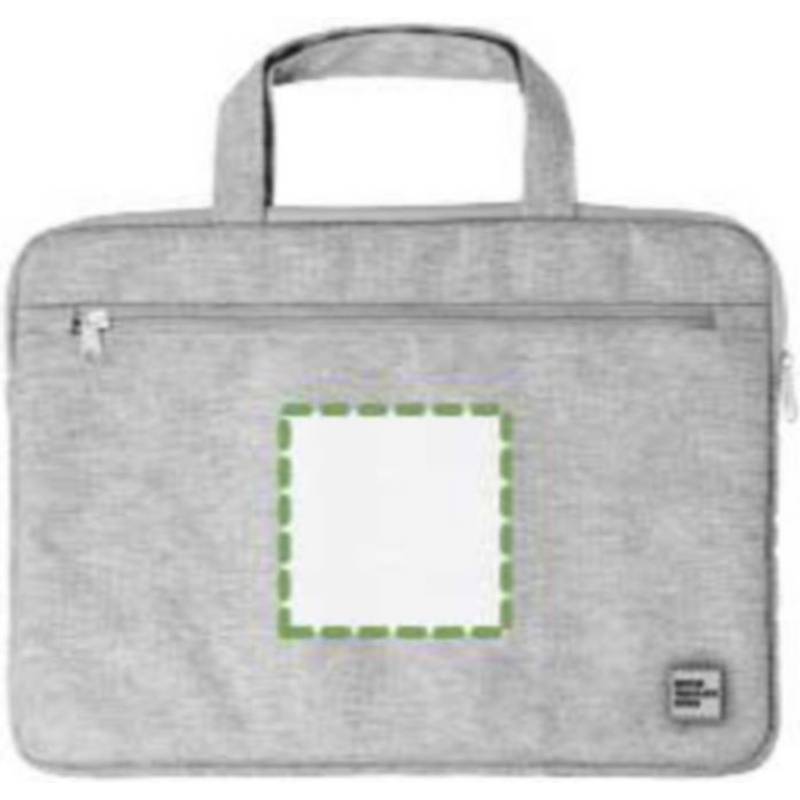 RPET taška na laptop, šedá RPET taška na laptop, šedá