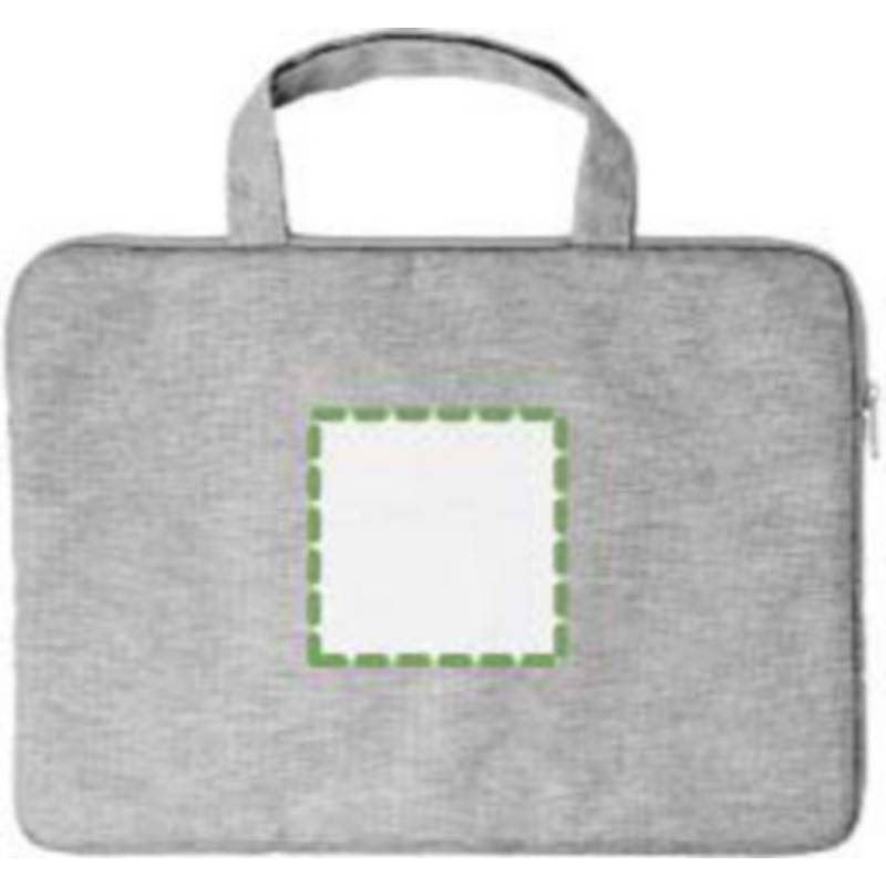 RPET taška na laptop, šedá RPET taška na laptop, šedá