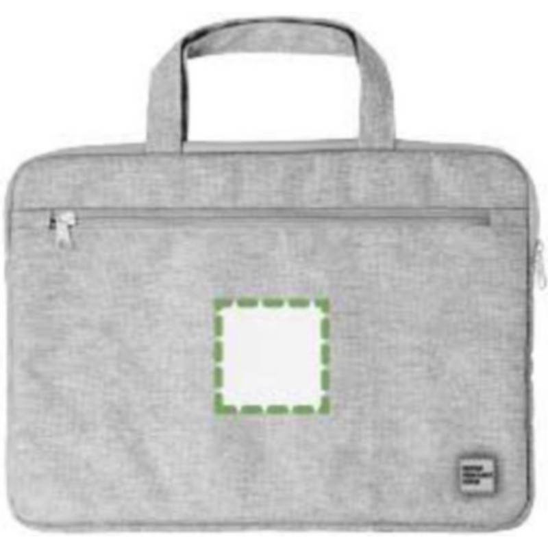 RPET taška na laptop, šedá RPET taška na laptop, šedá