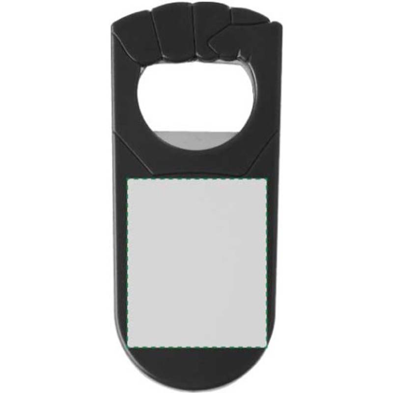 Plastový otvárač na fľaše, biela Plastový otvárač na fľaše, biela