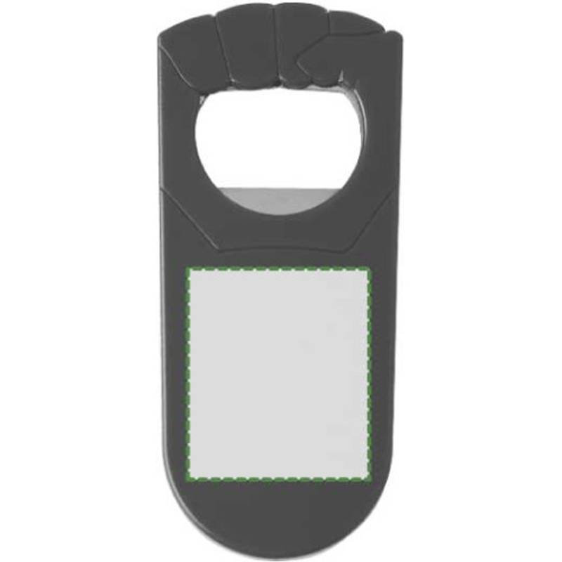 Plastový otvárač na fľaše, biela Plastový otvárač na fľaše, biela