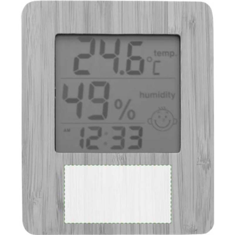 Bambusová meteostanice, hnědá Bambusová meteostanice, hnědá