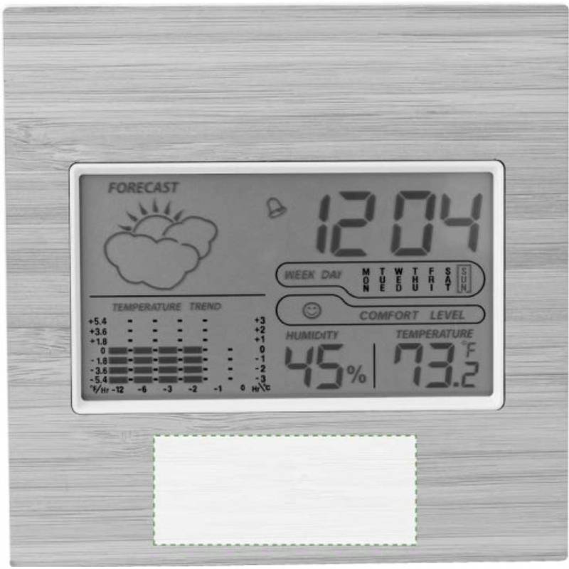 Bambusová meteostanice, hnědá Bambusová meteostanice, hnědá