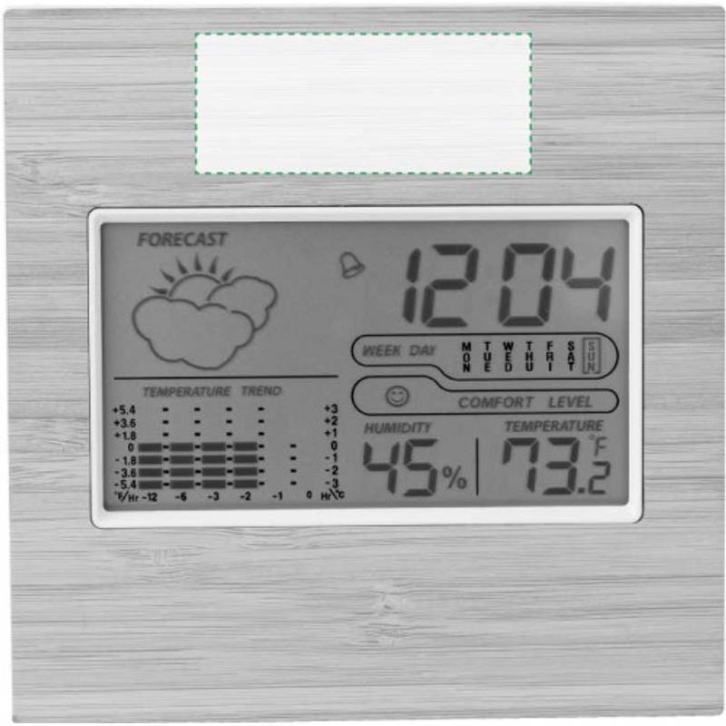 Bambusová meteostanice, hnědá Bambusová meteostanice, hnědá