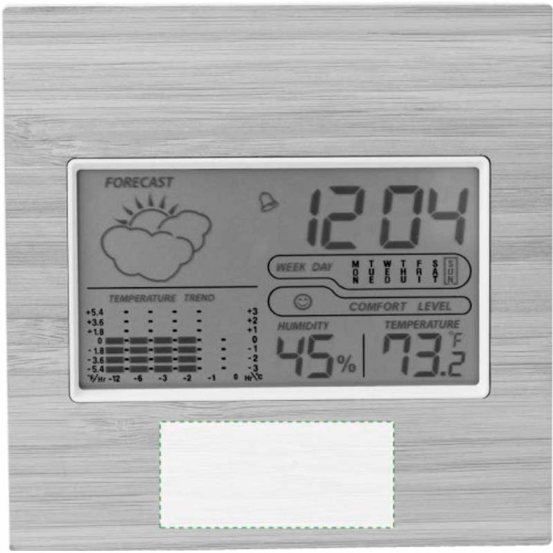 Bambusová meteostanice, hnědá Bambusová meteostanice, hnědá