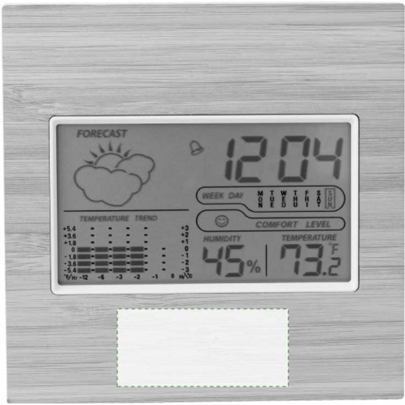 Bambusová meteostanice, hnědá Bambusová meteostanice, hnědá