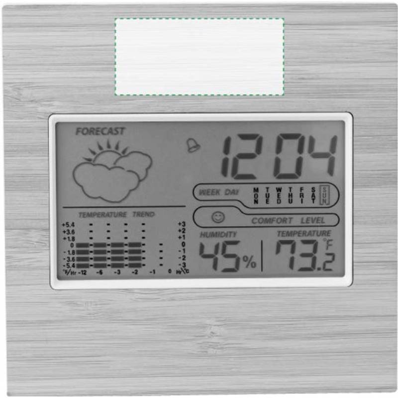 Bambusová meteostanice, hnědá Bambusová meteostanice, hnědá