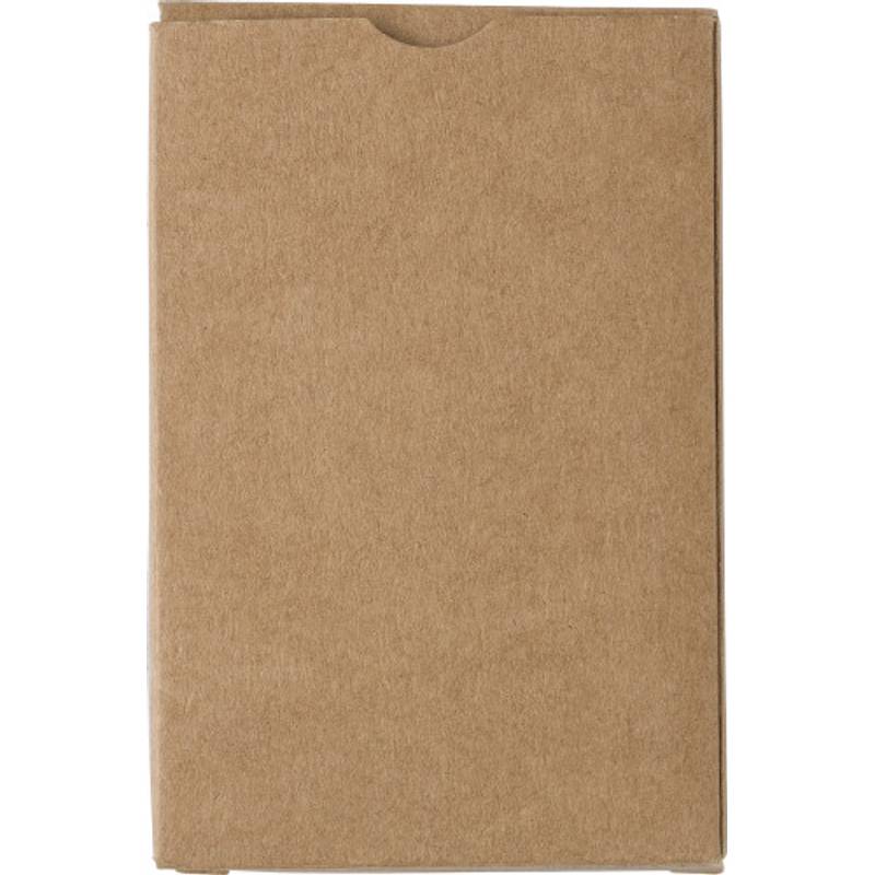 Hracie karty z recyklovaného papiera, hnedá Hracie karty z recyklovaného papiera, hnedá