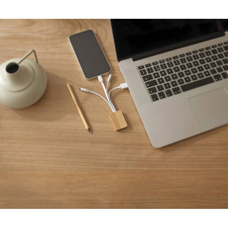 Bambusový nabíjecí kabel Bambusový nabíjecí kabel