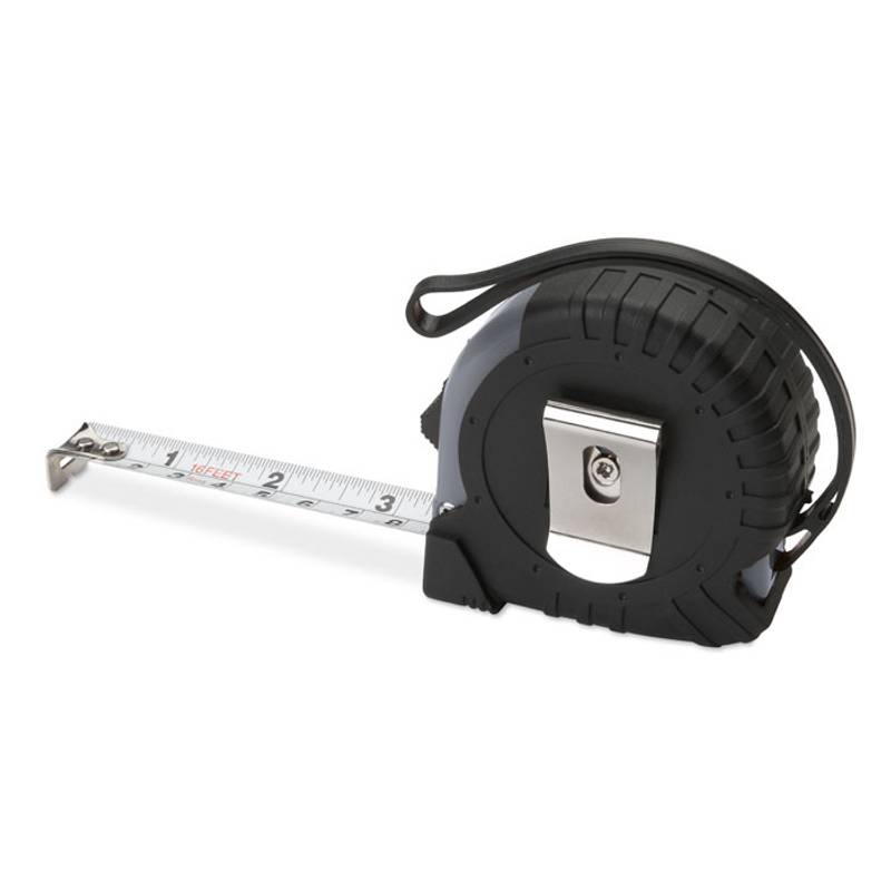 MIA Svinovací metr 5m z ABS , šedá MIA Svinovací metr 5m z ABS , šedá