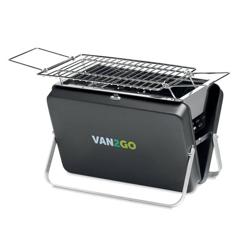 BBQ TO GO Prenosný gril so stojanom , čierna BBQ TO GO Prenosný gril so stojanom , čierna