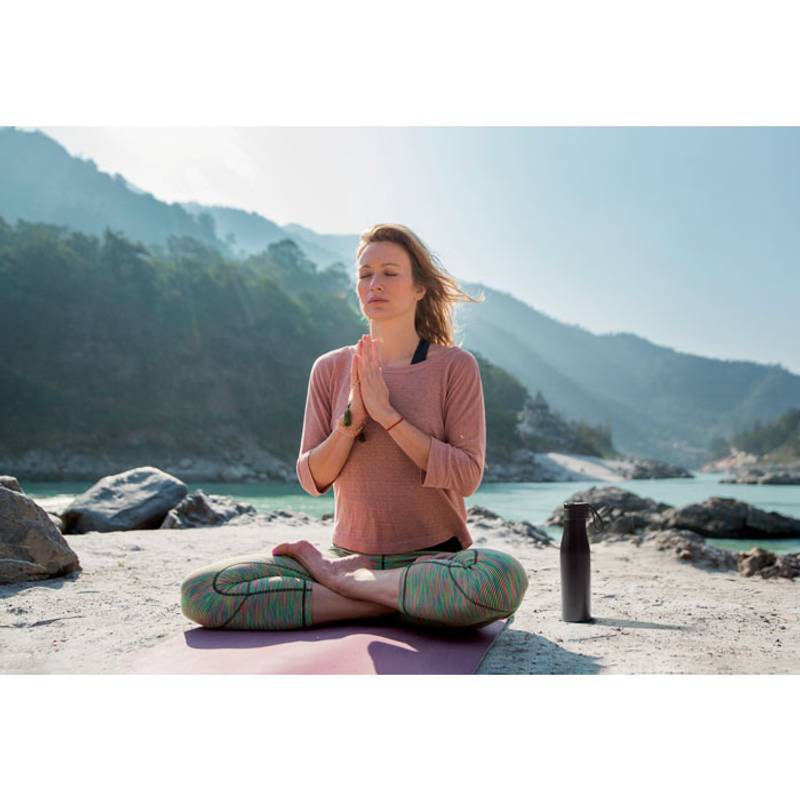 URSUS Dvoustěnná láhev 600ml, černá URSUS Dvoustěnná láhev 600ml, černá