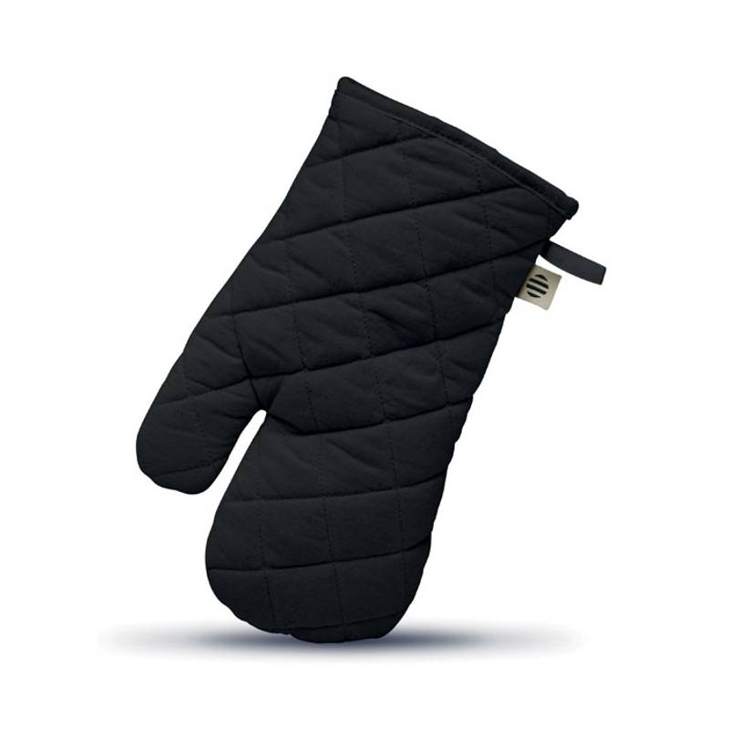 NEVON Kuchynské rukavice z bavlny , čierna NEVON Kuchynské rukavice z bavlny , čierna