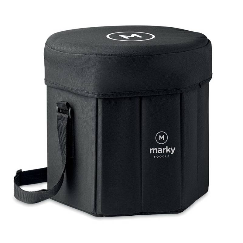 SEAT & DRINK Skladacia stolička alebo stolík , čierna SEAT & DRINK Skladacia stolička alebo stolík , čierna