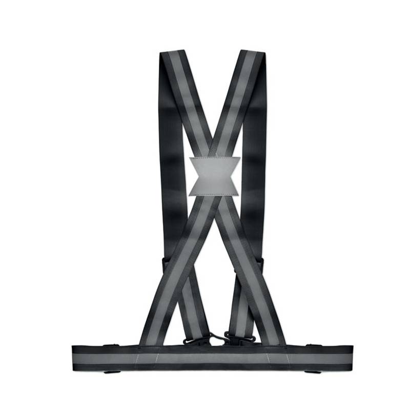 ALLVISIBLE Reflexný pás na telo , čierna ALLVISIBLE Reflexný pás na telo , čierna